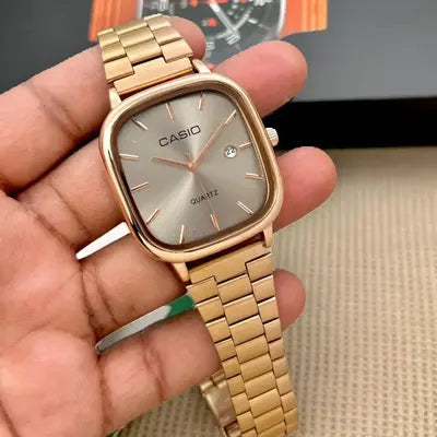 Slim Design Acetate Aqua Watch With Polished Look