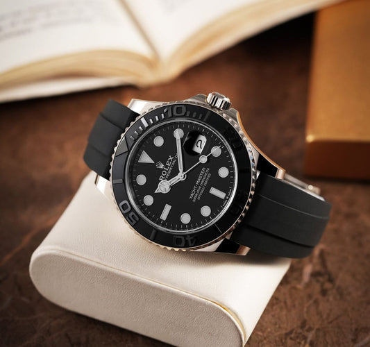 Elegant Steel Master Watch With Winding