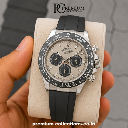Role_x Daytona Gray Belt Watch