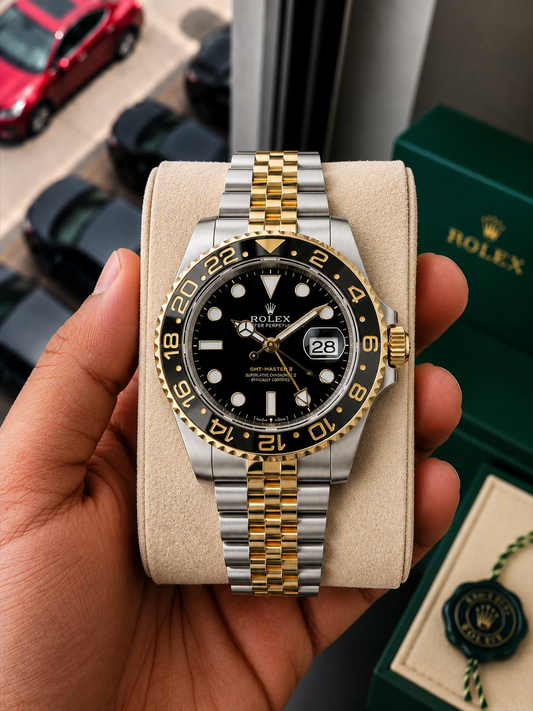 Role_x Gmt Master Gmt 2Tone Watch