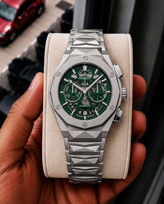 Hublo_t Classic Fusion Chronograph Watch