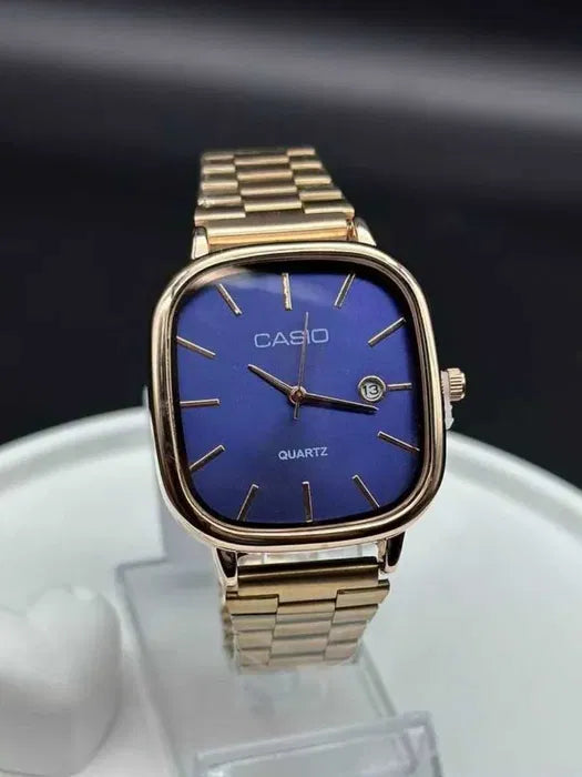 Slim Design Acetate Aqua Watch With Polished Look