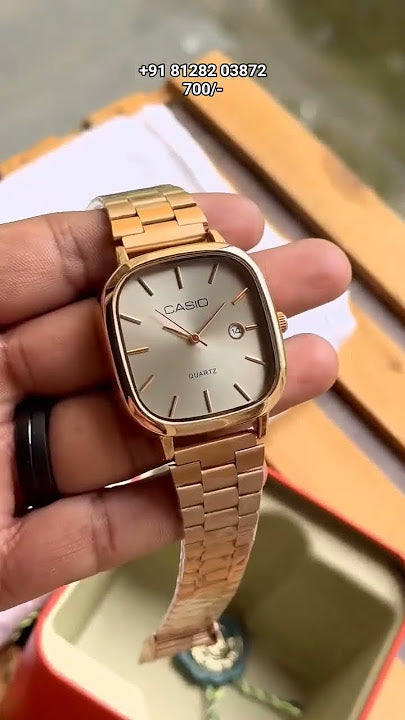 Slim Design Acetate Aqua Watch With Polished Look