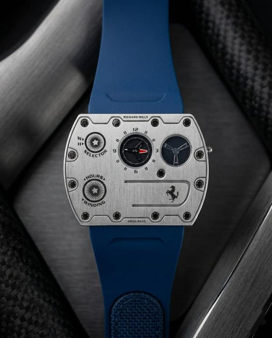 Richar_d Mill_e RMLP-01 Blue/Silver