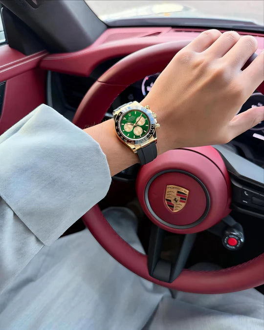 Retro Look Cosmograph Daytona Watch With Modern