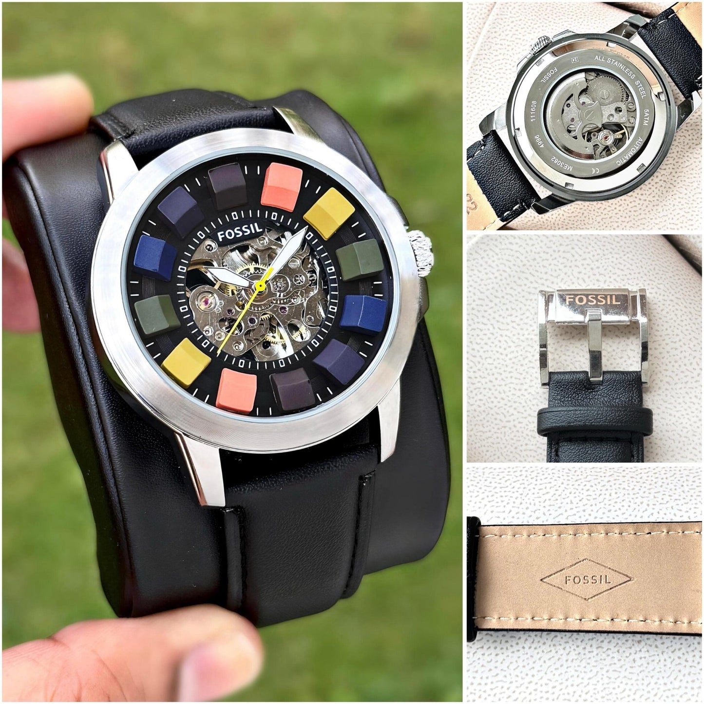 Rutherford Automatic Watch With Polished Finish