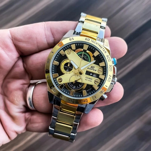 Slim Quartz Watch With Premium Detailing