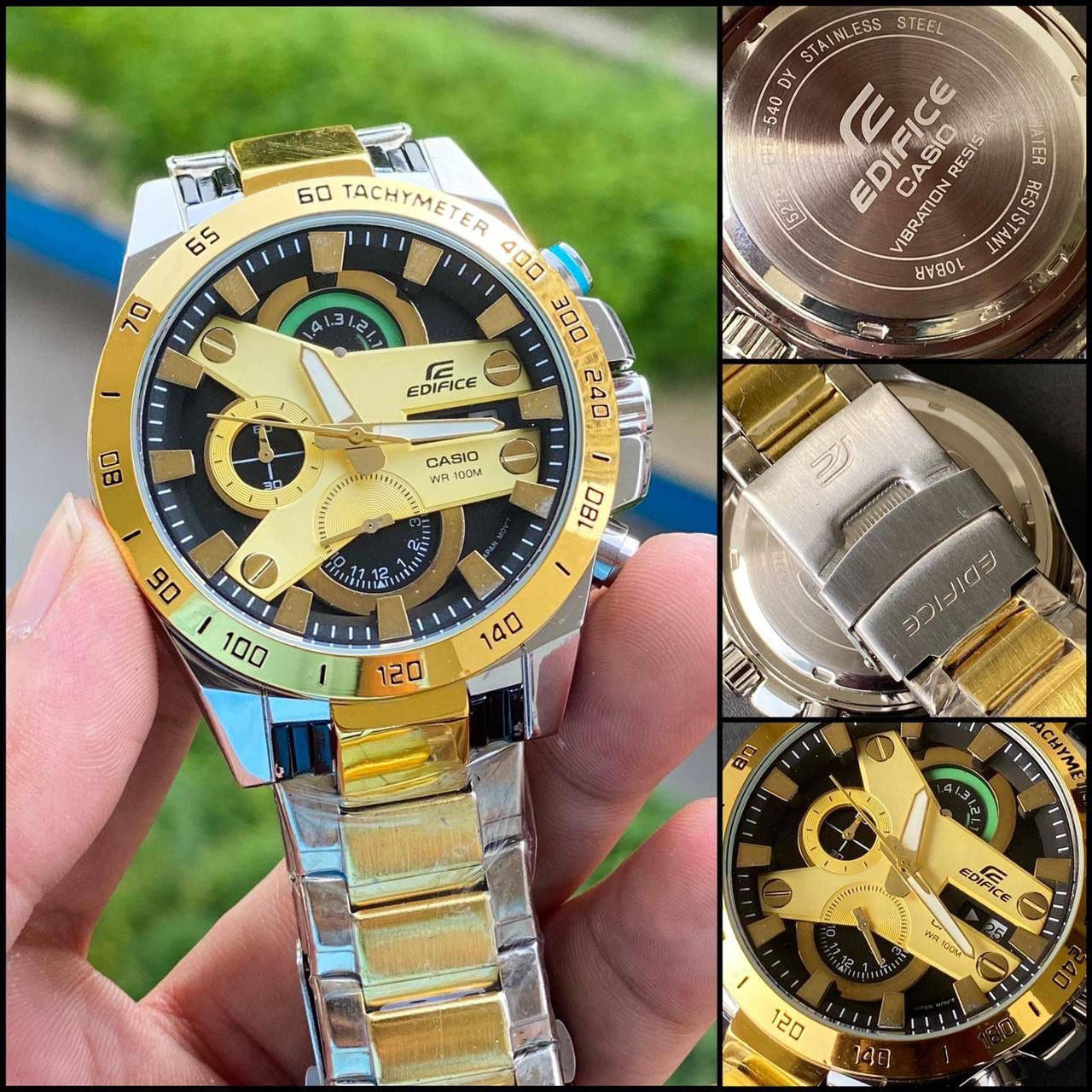 Slim Quartz Watch With Premium Detailing
