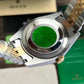 Retro Look Date Just Watch With Modern Movement
