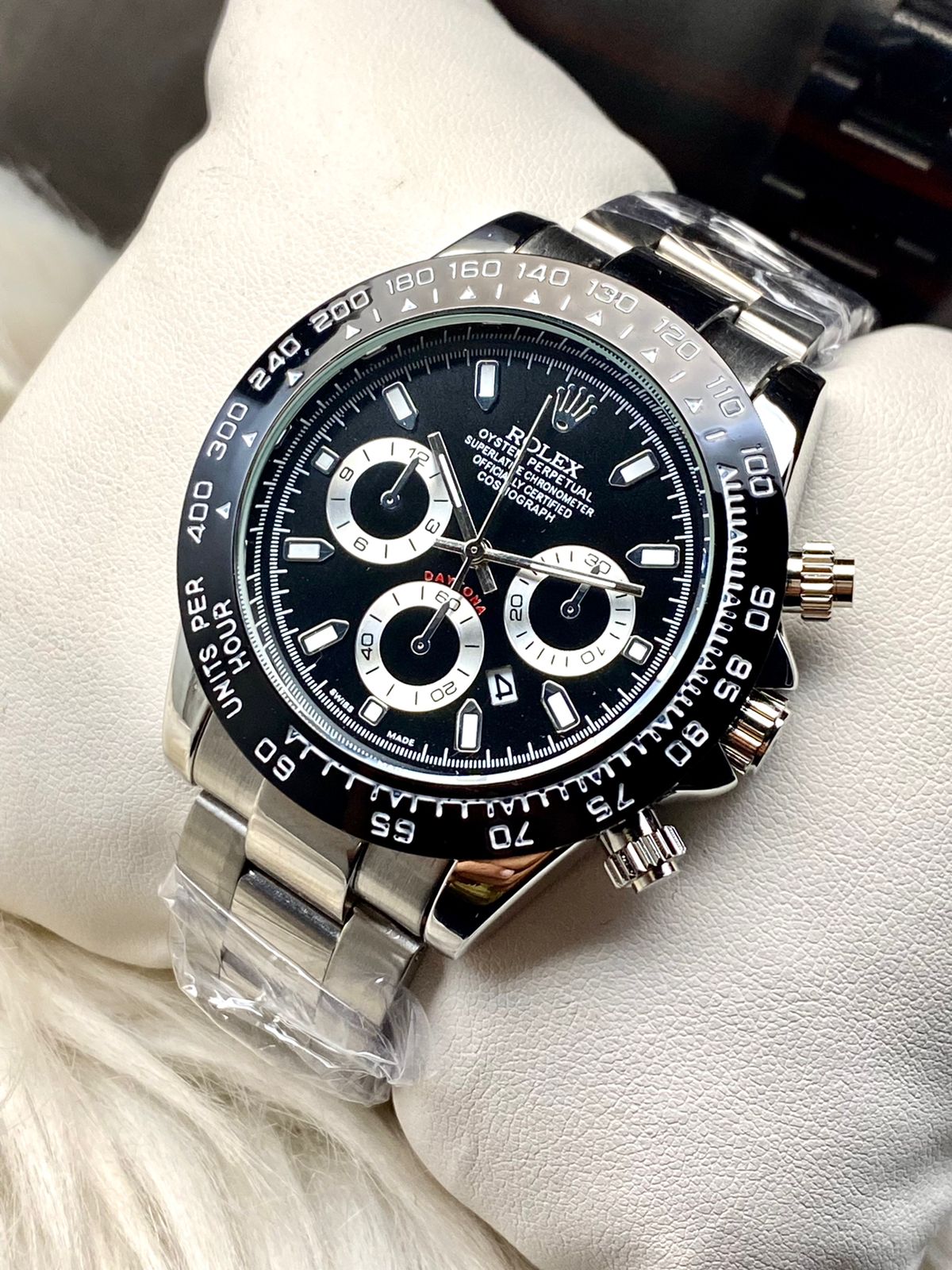 Retro Look Cosmograph Daytona Watch With Modern Movement Steel