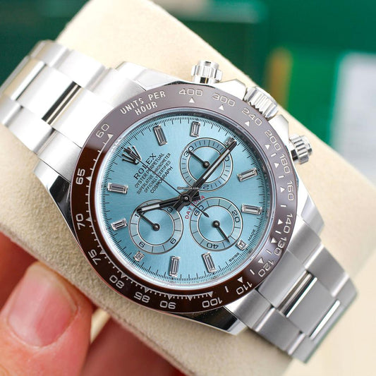Retro Look Cosmograph Daytona Watch With Modern Movement Steel