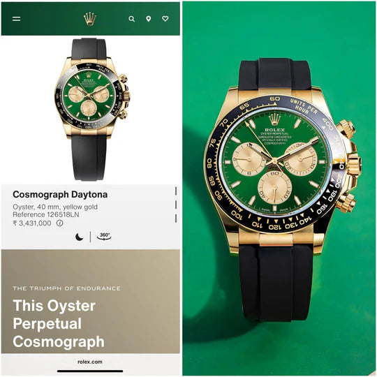 Retro Look Cosmograph Daytona Watch With Modern