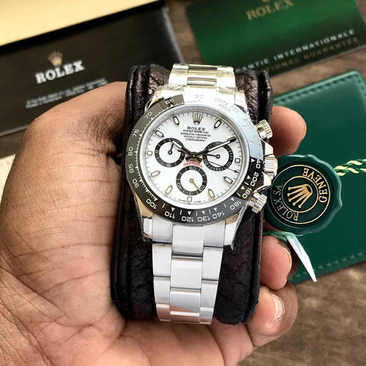 Retro Look Cosmograph Daytona Watch With Modern Movement Steel