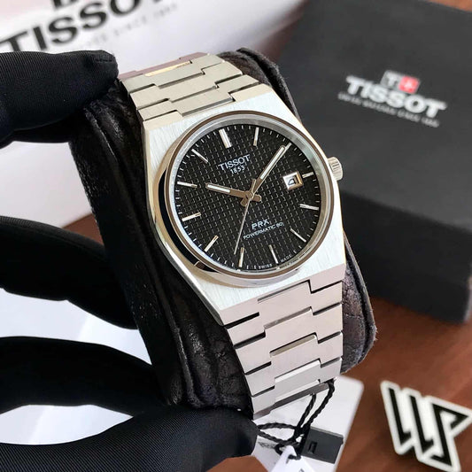 Tisso_t Prx Silver/Black Watch