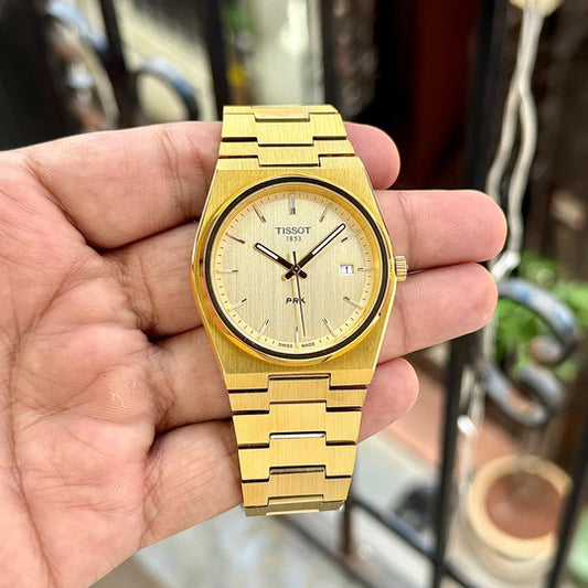 Tisso_t Prx Gold Watch