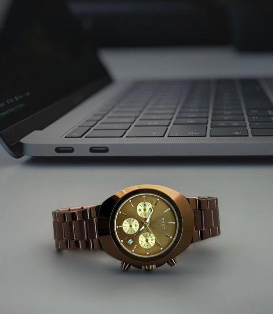 Chronometer Watch With Vintage-Inspired Design