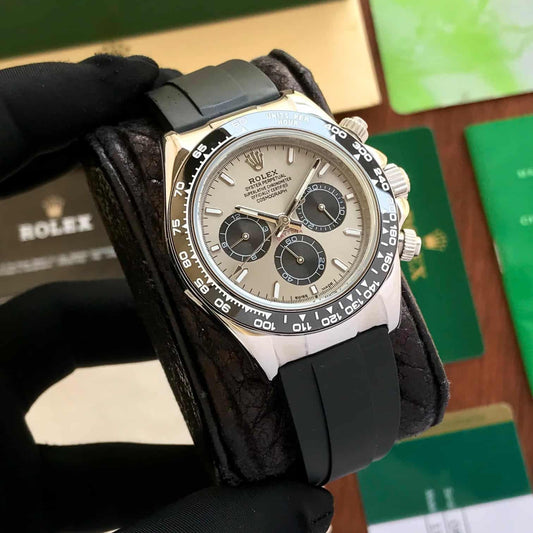Role_x Daytona Gray Belt Watch