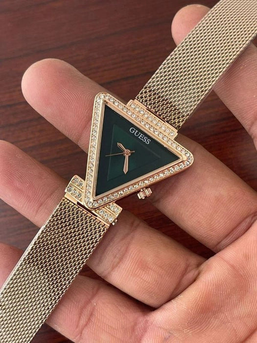 Designer Watch With Signature Dial  With Slim Case Design