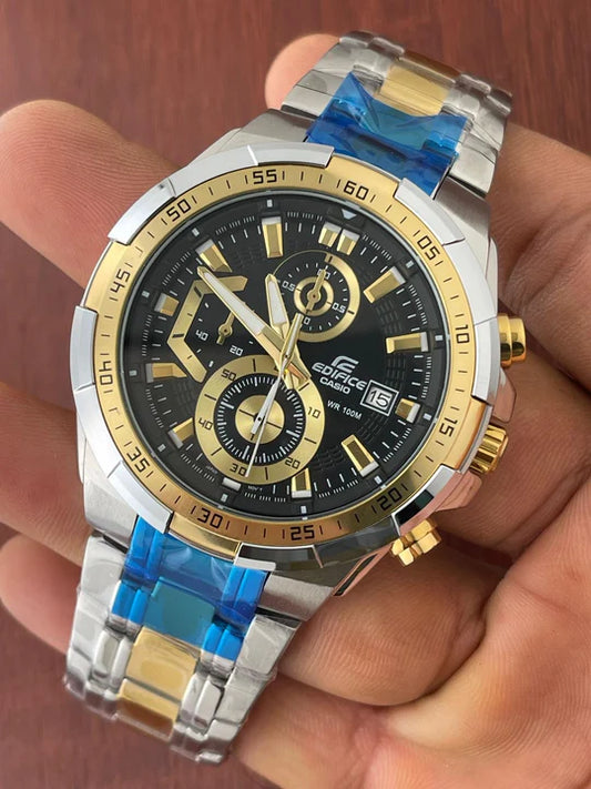 Slim Quartz Watch With Premium Detailing