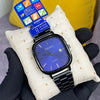 Slim Design Acetate Aqua Watch With Polished Look
