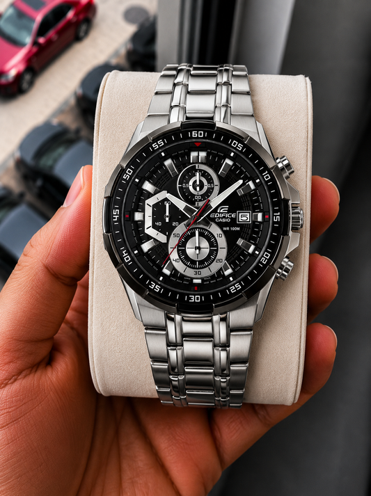 Casi_o Edifice Efr539 Silver/Black