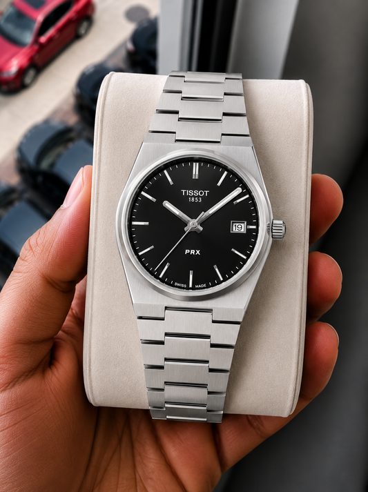 Tisso_t Prx Silver/BlackWatch