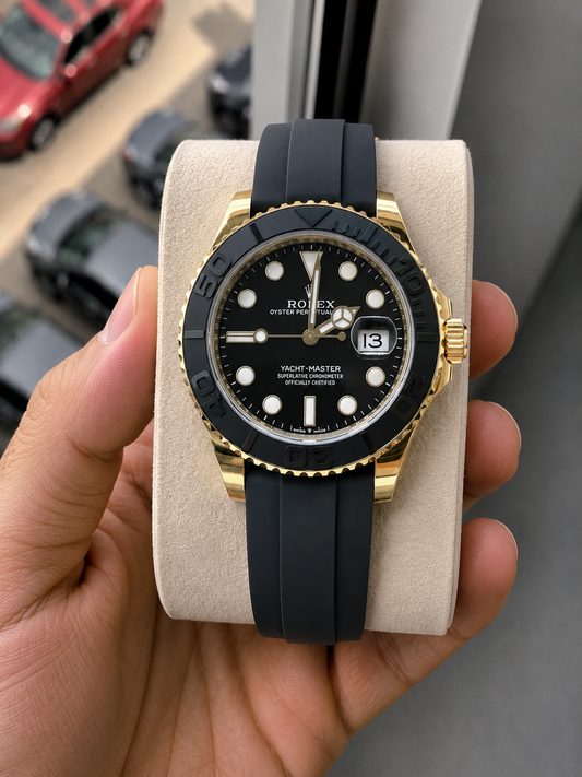 Role_x Yach Master Gold Watch