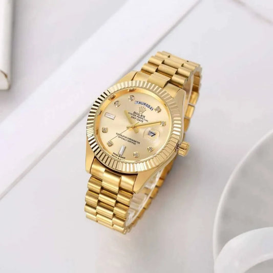 Day Date Gold/Gold S-Diamond
