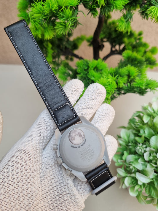 Omeg_a Sun-Moon Gray Watch