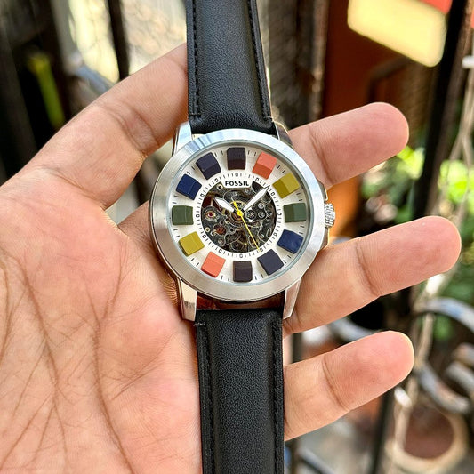 Rutherford Automatic Watch With Polished Finish