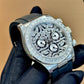 Elegant Steel Tiger Watch With Winding