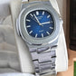 Nautilus Steel Watch With Sapphire Crystal Display