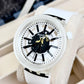 Slim Design Acetate Speed Master Watch With Polished Look