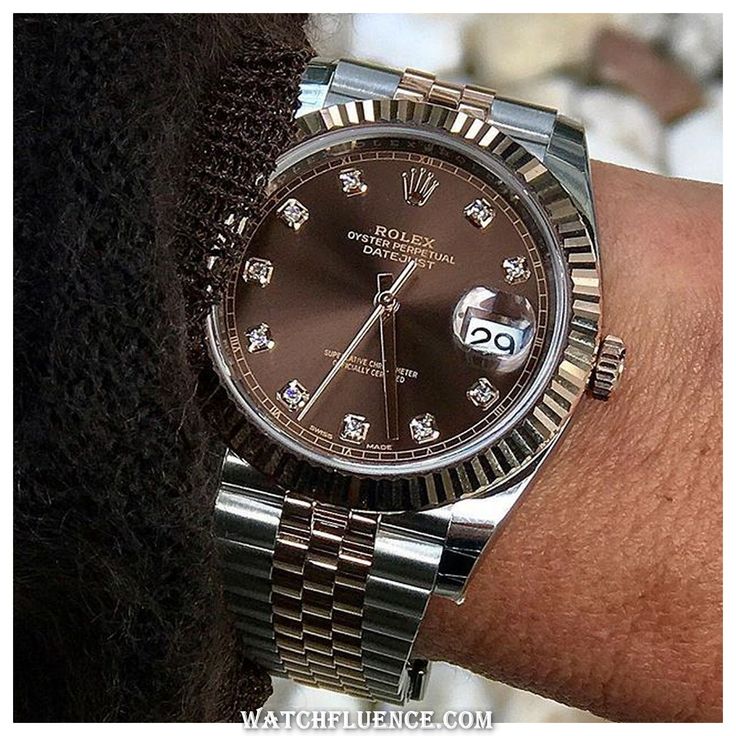 Perpetual Date Just Diamond 2Ton-Gold-Black Working Like Automatic