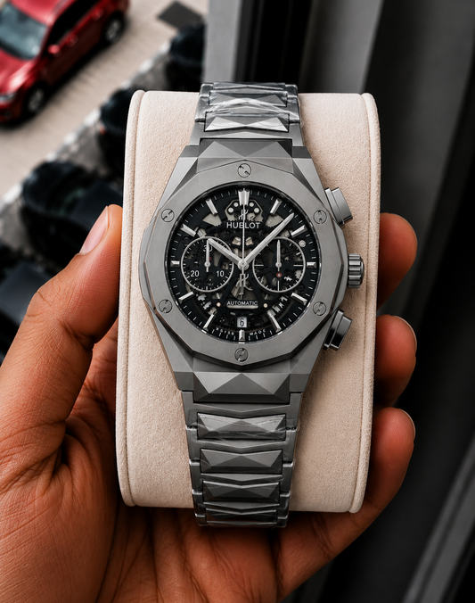 Hublo_t Classic Fusion Chronograph Watch