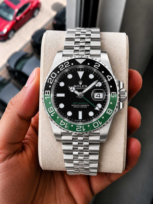 Role_x Gmt Master Green Watch