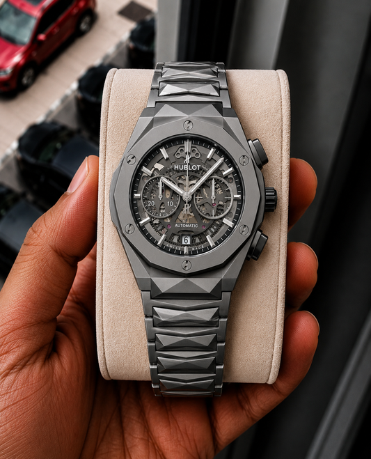 Hublo_t Classic Fusion Chronograph Watch