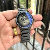 Classic True Square Watch With Textured Dial