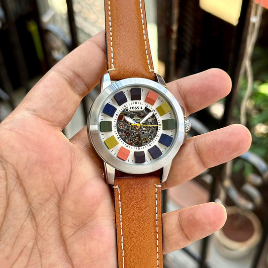 Rutherford Automatic Watch With Polished Finish