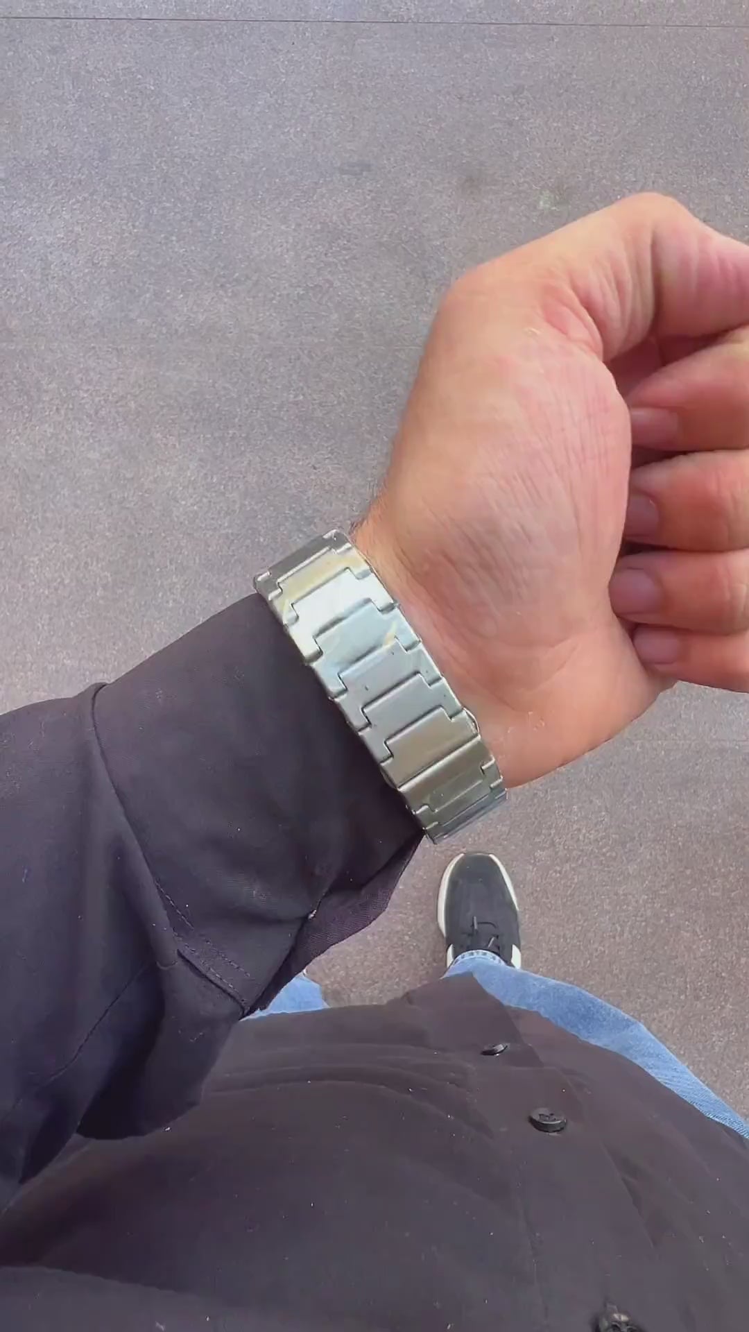 Tisso_t Prx Silver/Green Watch