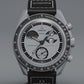 Slim Design Acetate Sun Moon Watch With Polished Look