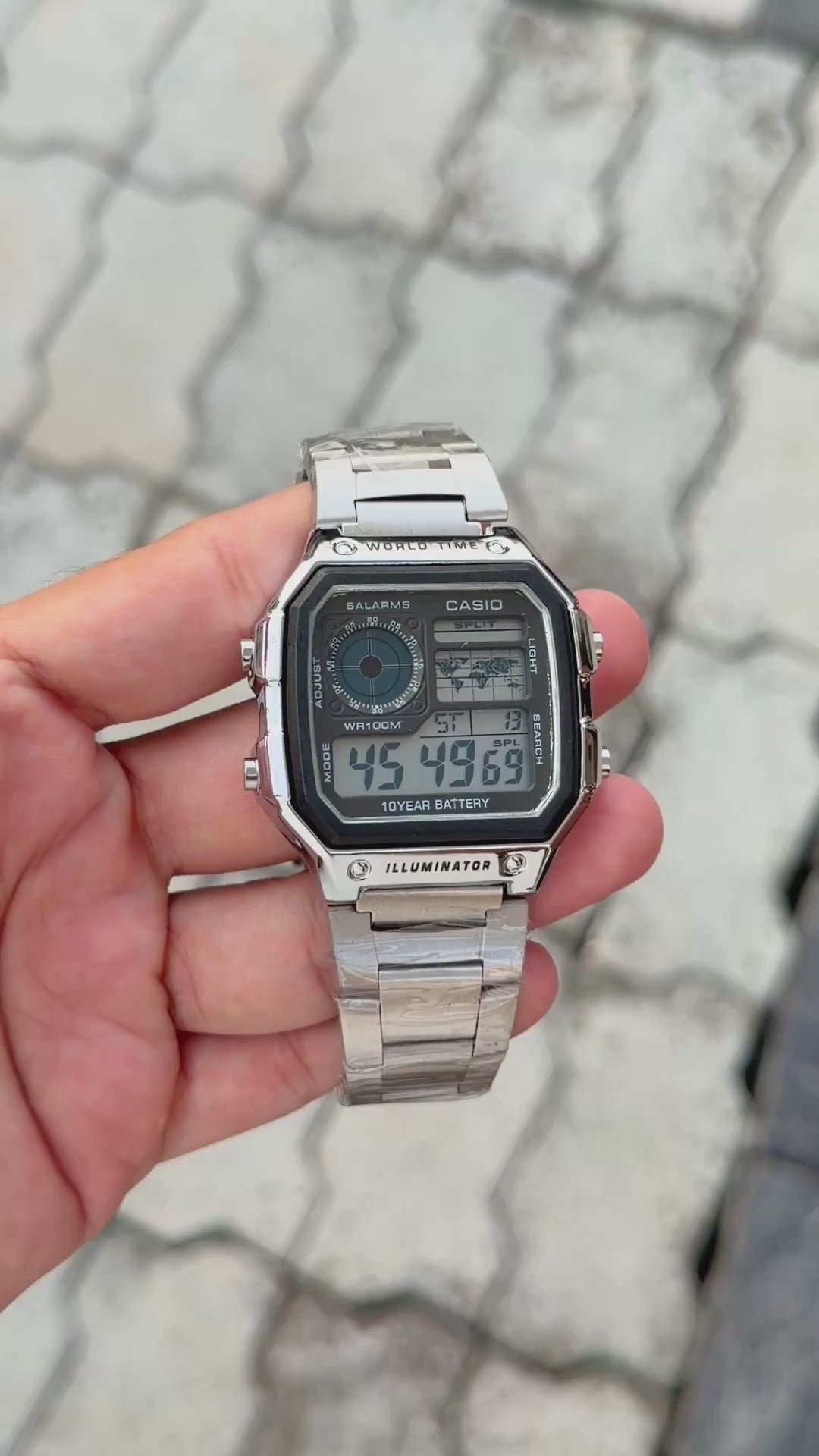 Casi_o Illuminator World Time Watch