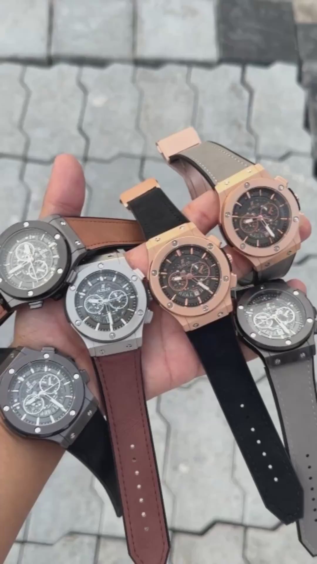 Hublot opne heart watch