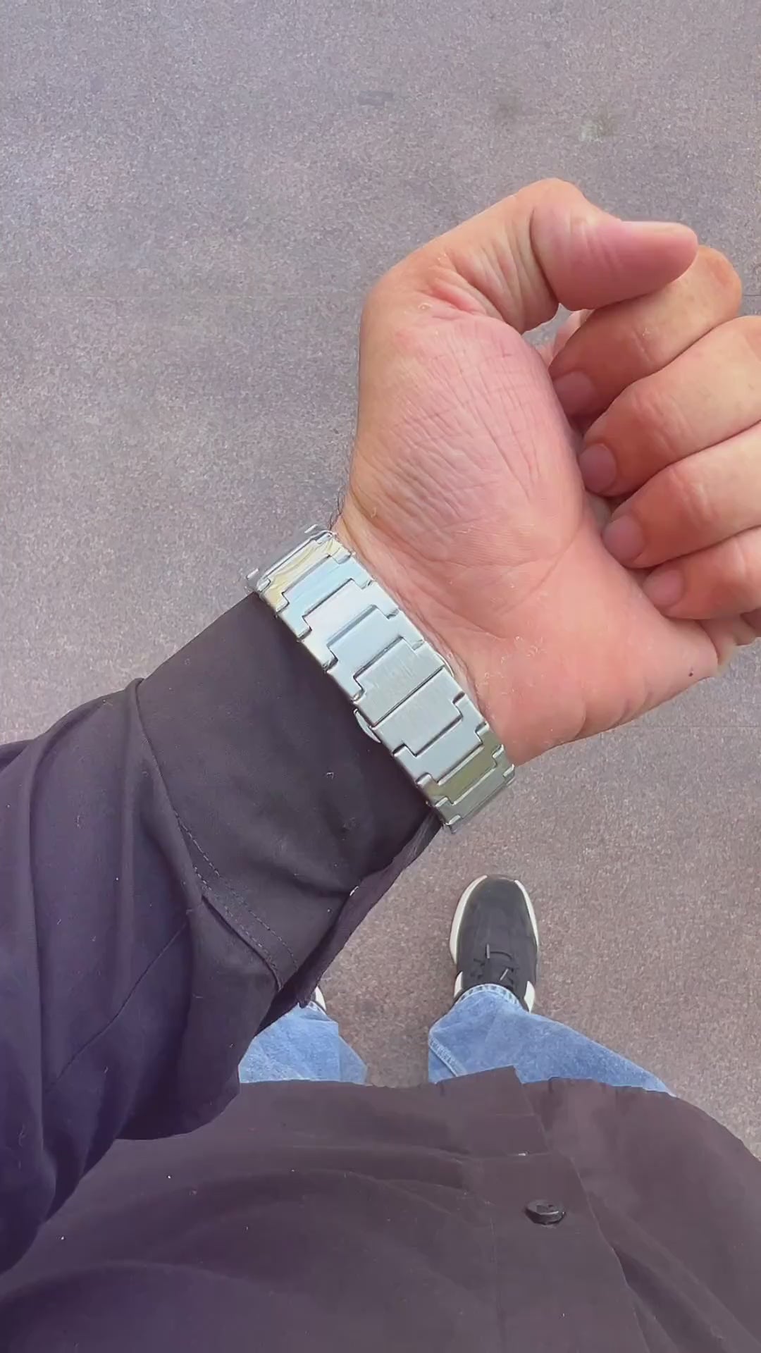 Tisso_t Prx Silver/White Watch