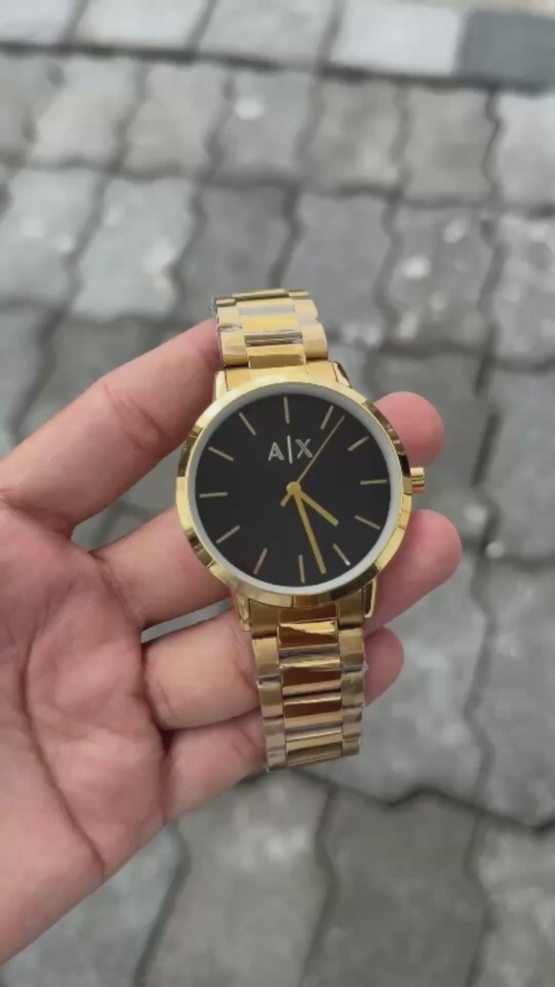Arman_i Exchange Classic Gold/Black Watch