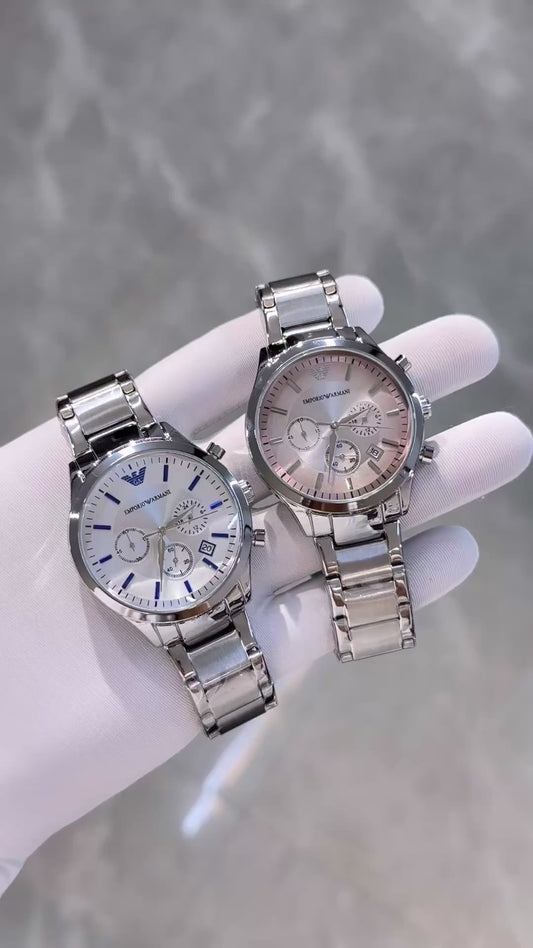 Empori_o Arman_i Chronograph Watch