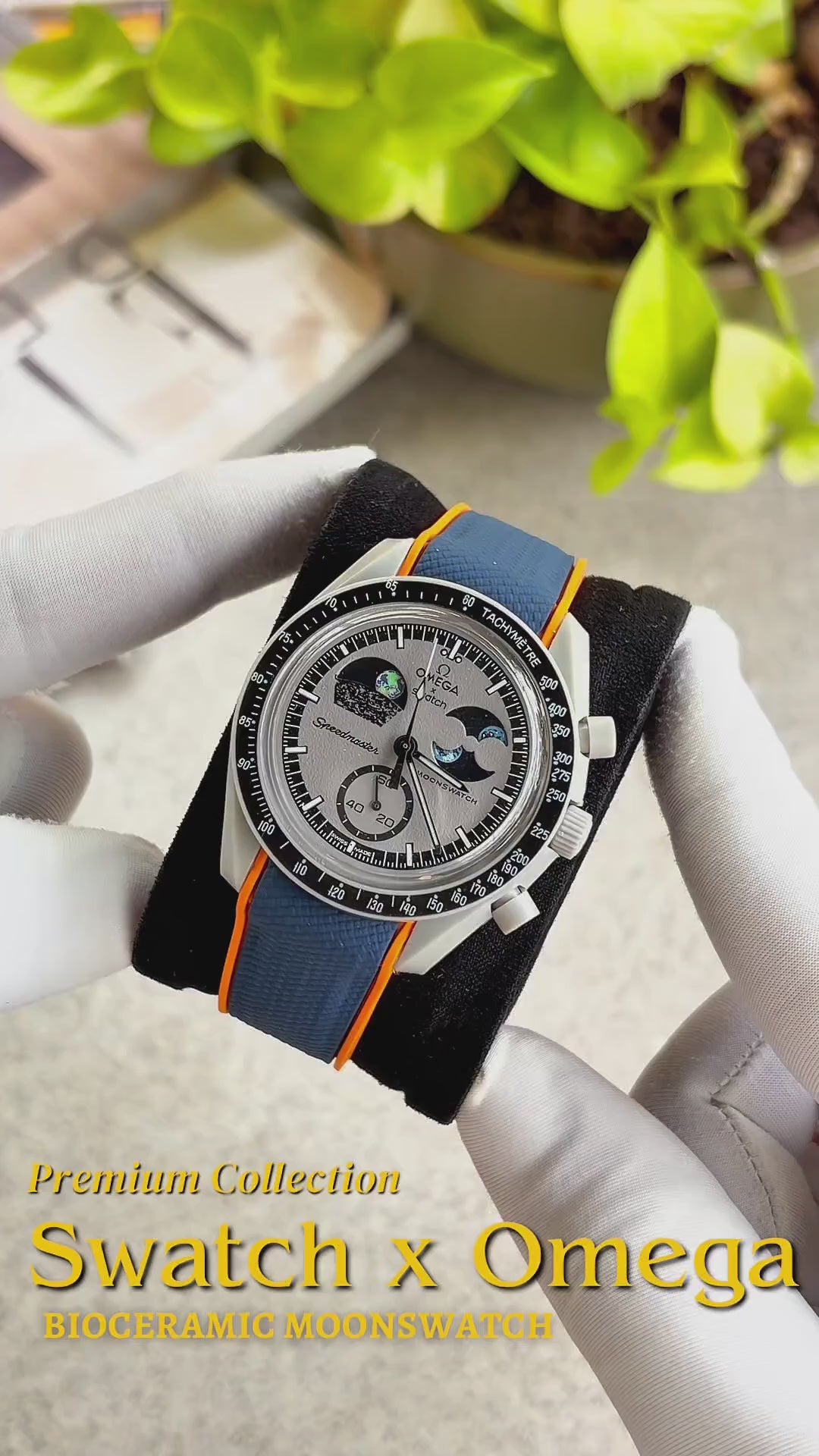 New Omeg_a Sun-Moon Watch