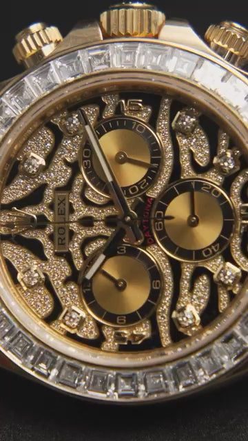 Role_x Tiger Gold Belt Watch