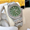 Skeleton Signature Stainless Steel Wristwatch