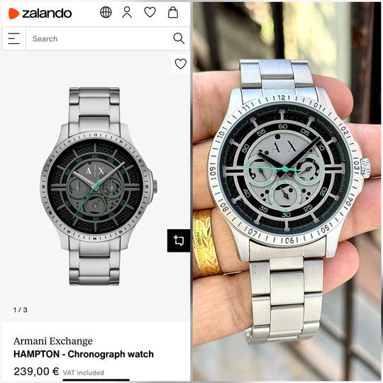 Exchange Signature Watch With Classic Detailing